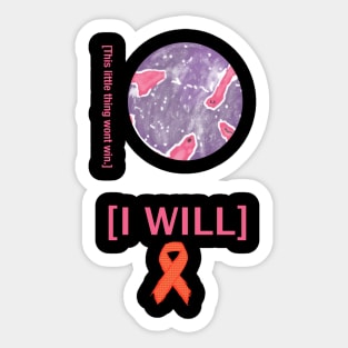 [I WILL] Sticker